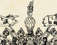 Load image into Gallery viewer, 1980's Dumbo Patent Art POSTER! (up to 24 x 36) - Disney - Disneyland - Fantasyland