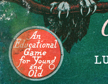 Load image into Gallery viewer, 1922 Puzzle Peg Board Game POSTER! (up to 24" x 36") - Owl - Vintage - Classroom