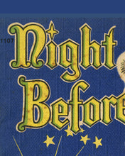 Load image into Gallery viewer, Vintage Night Before Christmas Book POSTER! (up to 24" x 36") - c. 1947 - Santa - Reindeer - Gifts