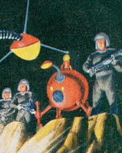 Load image into Gallery viewer, 1957 Science Fiction Pulp Novel Cover POSTER! - (up to full-size 24" x 36") - Robots - Space - SciFi - Books - Tenneshaw - Art - Decor