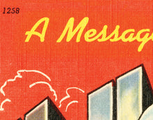 Load image into Gallery viewer, YELLOWSTONE National Park "Large Letter" Postcard POSTER! (up to 24" x 36") - Vintage