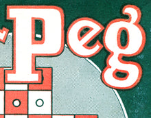 Load image into Gallery viewer, 1922 Puzzle Peg Board Game POSTER! (up to 24" x 36") - Owl - Vintage - Classroom