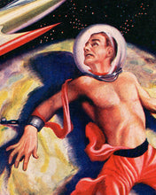 Load image into Gallery viewer, 1958 Vintage Sci-Fi POSTER! (up to 24" x 36") - Science Fiction - Space - Rockets - Asteroids