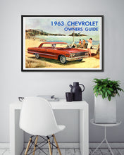 Load image into Gallery viewer, Vintage 1963 Impala Beach Poster