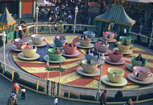 Load image into Gallery viewer, 1956 Disney TEACUPS Patent Art POSTER! (up to full-size 24" x 36") - Fantasyland - Alice Wonderland - Mad Tea Party - Disneyland - Vintage