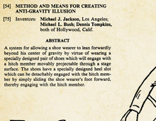 Load image into Gallery viewer, Michael Jackson SMOOTH CRIMINAL Lean Patent Art Poster! (up to 24" x 36") - Dance - Music