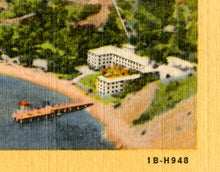 Load image into Gallery viewer, Vintage CATALINA ISLAND Postcard POSTER! (24" x 36" or smaller) - Santa Catalina - Avalon - Casino Ballroom - California - Los Angeles