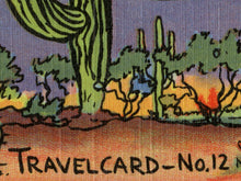 Load image into Gallery viewer, 1942 ARIZONA "Giant Cactus" Postcard POSTER! (up to 24" x 36") - Vintage - Desert