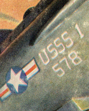 Load image into Gallery viewer, 1960 Science Fiction Space Station POSTER! (up to 24" x 36") - Analog - Vintage - Spaceship - Space - SciFi - USS - Pulp - Retro - Mars