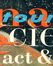 Load image into Gallery viewer, 1960 Science Fiction Space Station POSTER! (up to 24" x 36") - Analog - Vintage - Spaceship - Space - SciFi - USS - Pulp - Retro - Mars