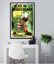 Load image into Gallery viewer, Alice in Wonderland 1966 Book Cover POSTER! (up to 24"x36") - Vintage - The Duchess - Books - Lewis Carroll