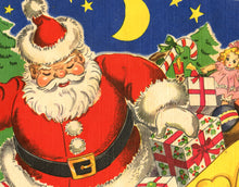 Load image into Gallery viewer, Santa Claus Christmas POSTER! (up to 24" x 36") - Night Before - Santa Claus - Reindeer