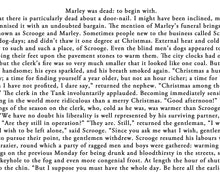 Load image into Gallery viewer, A Christmas Carol (Charles Dickens) Tiny Word BOOK POSTER - Minimalist - Literature