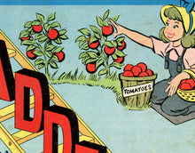 Load image into Gallery viewer, 1943 Chutes & Ladders Board Game Box POSTER! (up to 24 x 36 inches) - Vintage - Kids