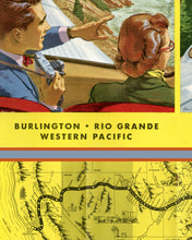 Load image into Gallery viewer, 1960 California Zephyr Train Brochure POSTER! (up to 24 x 36 inches) - Travel - Locomotive - Vintage