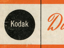 Load image into Gallery viewer, 1950's Duaflex IV Camera Manual POSTER! (up to 24 x 36 inches) - Kodak - Orange - Film - Photography