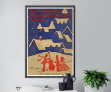 Load image into Gallery viewer, 1936 Christmas Carol Book POSTER (up to 24 x 36) - Vintage - Antique - Music - Singing - Holidays
