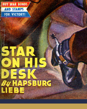 Load image into Gallery viewer, Vintage 1945 Western Cowboy Pulp Magazine POSTER! (3 sizes available) - Masked Rider - Cowboy