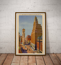 Load image into Gallery viewer, Times Square Night & Day POSTER SET! (24" x 36" or Smaller) - New York City - Vintage