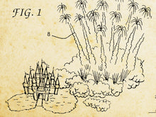 Load image into Gallery viewer, Mickey FIREWORKS Display Patent POSTER! (up to full-size 24 x 36) - Disneyland - Disney World - Magic Kingdom - Theme Park - Patents - Gifts
