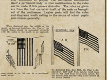 Load image into Gallery viewer, 1923 United States Flag Code POSTER! (up to 24" x 36") - American - Display Rules