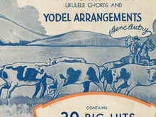 Load image into Gallery viewer, 1935 Gene Autry Music POSTER! (up to 24" x 36") - Art - Country - Cowboy - Western - Desert - California - Guitar - Ranch - Decor