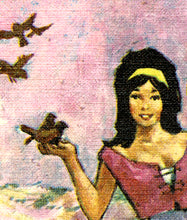 Load image into Gallery viewer, Grimm's Fairy Tales / Snow White POSTER! (24"x36" or smaller) - Vintage Book Cover - Educational - Reading - Classroom - Seven Dwarfs