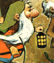 Load image into Gallery viewer, Grimm's Fairy Tales / Snow White POSTER! (24"x36" or smaller) - Vintage Book Cover - Educational - Reading - Classroom - Seven Dwarfs