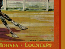 Load image into Gallery viewer, 1937 Horse Racing Board Game Box POSTER! - Grand National - Up to full size 24x36 - Vintage - Antique - Jockey - Club - Paddock - Art