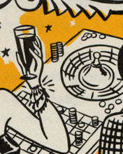 Load image into Gallery viewer, 1949 Golden Nugget Casino Gaming Guide POSTER! (up to 24" x 36") - Las Vegas - Gambling Hall - Poker - Southwest