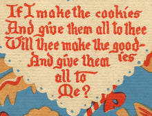 Load image into Gallery viewer, 1952 Holiday Goodies Cookie POSTER! (up to 24" x 36") - Decoration - Christmas - Baking - Kitchen