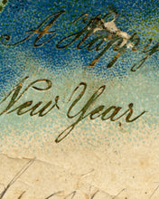 Load image into Gallery viewer, 1907 Happy New Year Moon Baby POSTER! (up to 24" x 36") - Holidays - Cute - Decoration