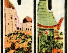 Load image into Gallery viewer, Vintage Hollywood POSTER! (up to full-size 24" x 36") - Large Letter Postcard - California - Movies - Travel Gifts - Souvenir - Los Angeles