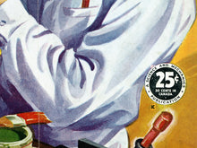 Load image into Gallery viewer, 1944 Home Workshop Magazine POSTER! (up to 24" x 36") - Woodworking - Wood - Tools - Hardware - Garage - Mid Century