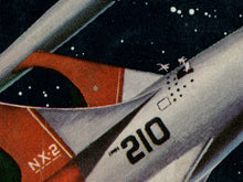 Load image into Gallery viewer, 1954 Science Fiction POSTER! (up to 24" x 36") - Space Station - Astronauts - Spaceship