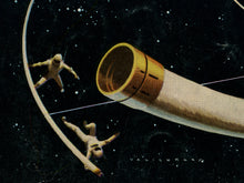 Load image into Gallery viewer, 1954 Science Fiction POSTER! (up to 24" x 36") - Space Station - Astronauts - Spaceship