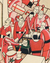 Load image into Gallery viewer, 1930 Judge Magazine Christmas POSTER! (up to 24" x 36") - Winter - Santa - Toys - Art