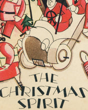 Load image into Gallery viewer, 1930 Judge Magazine Christmas POSTER! (up to 24" x 36") - Winter - Santa - Toys - Art