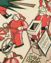 Load image into Gallery viewer, 1930 Judge Magazine Christmas POSTER! (up to 24" x 36") - Winter - Santa - Toys - Art