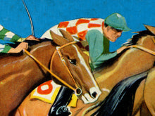 Load image into Gallery viewer, 1938 Kentucky Derby Game POSTER! - (up to 24x36) - Vintage - Antique - Horse Racing - Bar - Casino - Jockey - Clubhouse - Decor
