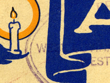 Load image into Gallery viewer, 1954 The Little Blue Angel Christmas POSTER! (up to 24" x 36") - Christmas Tree - Decoration - Music - Singing - Children - Santa - Cantata