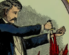 Load image into Gallery viewer, 1878 Antique Magic POSTER! (up to 24 x 36) - Lorento's Wizards' Guide - Magician - Vintage