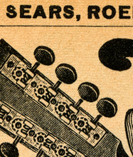 Load image into Gallery viewer, 1902 MANDOLINS Catalog Page POSTER! - Sears -Victorian - Instruments - Music