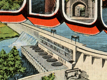 Load image into Gallery viewer, Vintage Missouri Travel POSTER! (up to 24" x 36") - Large Letter Postcard - Antique - Midwest - St Louis - Kansas City - Ozarks