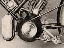 Load image into Gallery viewer, 1908 M.M. Magneto Motorcycle POSTER! (Full-size 24" x 36" or smaller) - Vintage - Antique - Postcard - Racing - Motorbike - American Motor