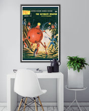 Load image into Gallery viewer, 1957 Science Fiction Pulp Novel Cover POSTER! - (up to full-size 24" x 36") - Robots - Space - SciFi - Books - Tenneshaw - Art - Decor