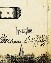 Load image into Gallery viewer, 1876 BEER MUG Patent POSTER! (up to 24" x 36") - Gifts - Bar