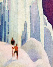 Load image into Gallery viewer, 1941 NIAGARA FALLS Map POSTER! (up to 24 x 36) - New York Central System Brochure - Maid of the Mist - Waterfall - Canada - Vintage - Art