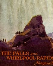 Load image into Gallery viewer, 1928 NIAGARA'S Great Gorge Trip Brochure POSTER! (up to 24 x 36) - Niagara Falls - Maid of the Mist