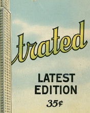 Load image into Gallery viewer, 1934 New York Illustrated POSTER! (up to 24" x 36") - Empire State Building - Blimp - Airship